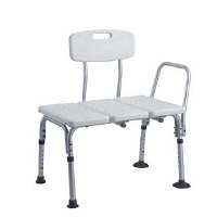 Shower Chair - Plastic Seat Bench